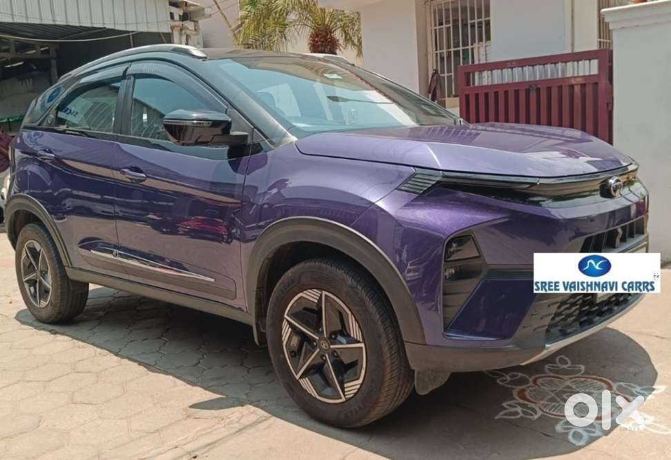 Tata Nexon Fearless Plus S Purple 1.2 Revotron Petrol 7dca Dt, 2023,..