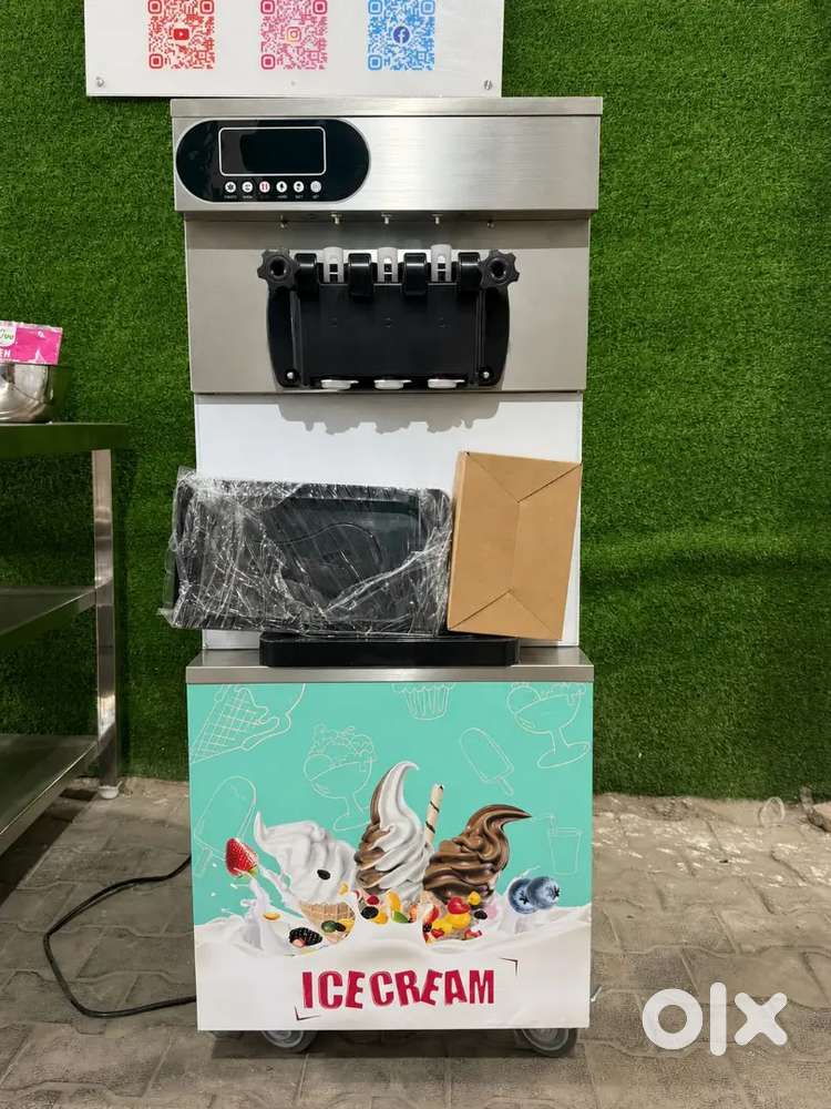 SOFTY ICE CREAM MACHINE
CONE ICE CREAM
SUGARCANE JUICE MACHINE