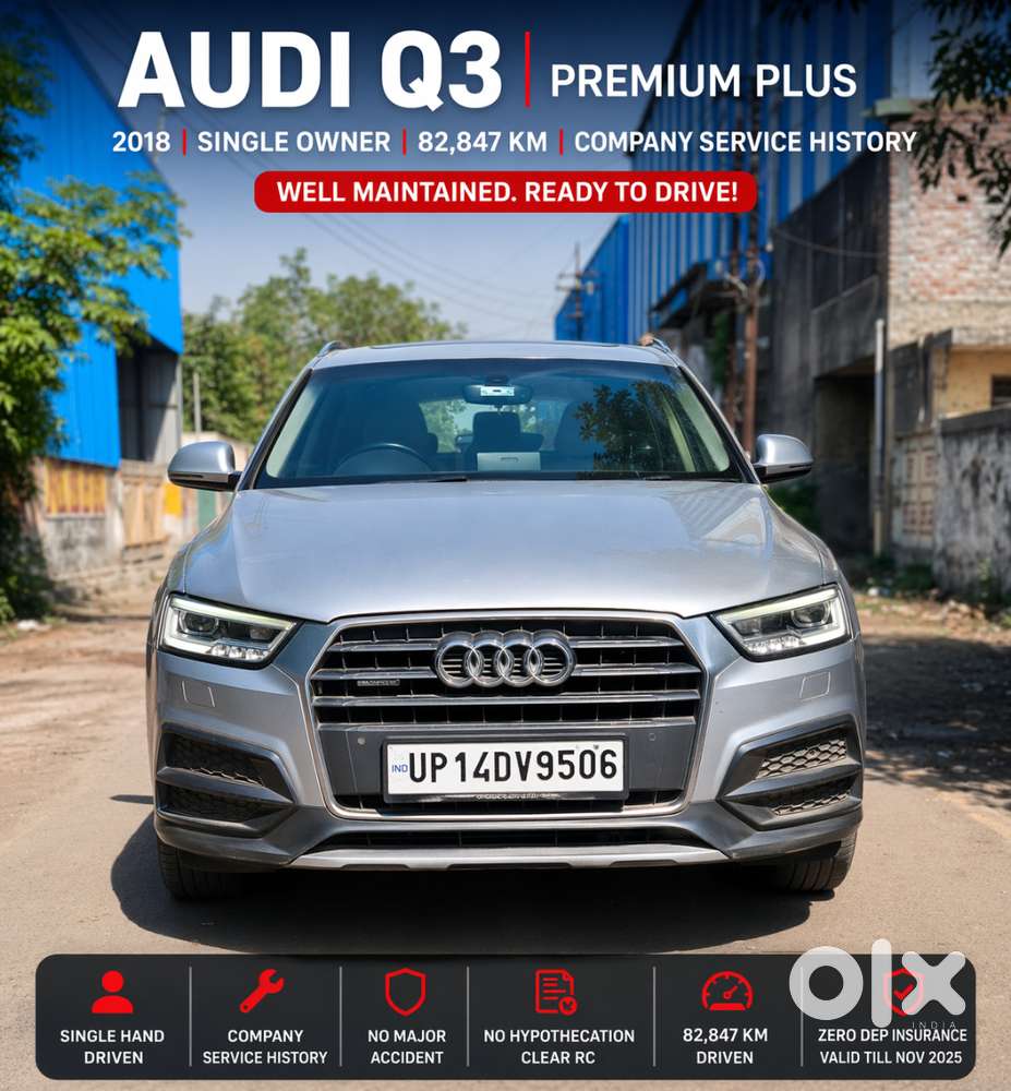 Audi Q3 2018  First Owner  Well Maintained  Ready To Drive