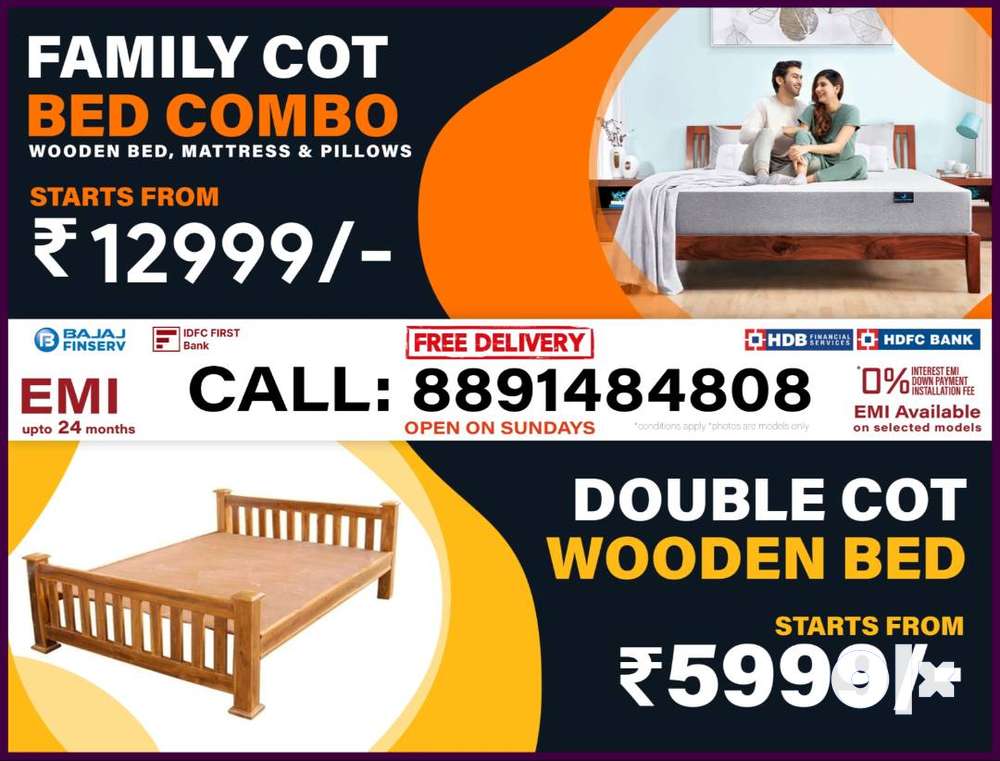 Family cot outlet size