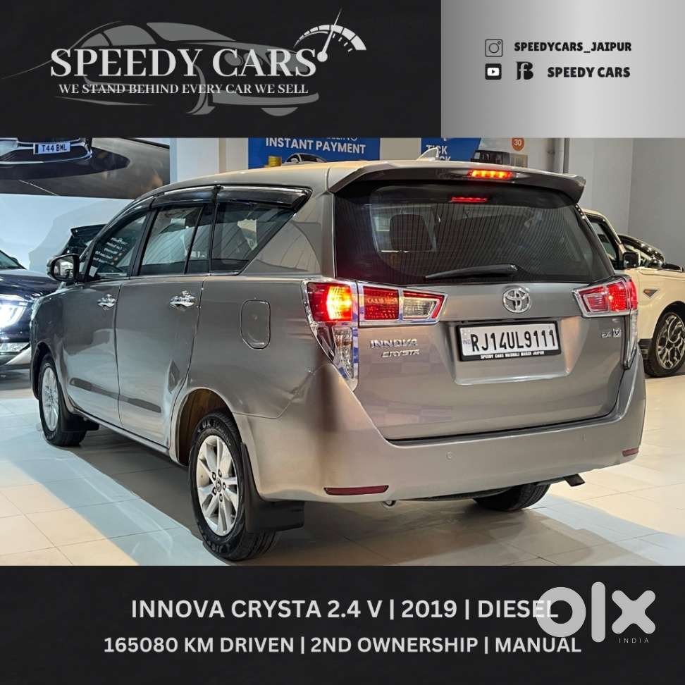 Toyota Innova Crysta 2.4 V 8 Str, 2019, Diesel