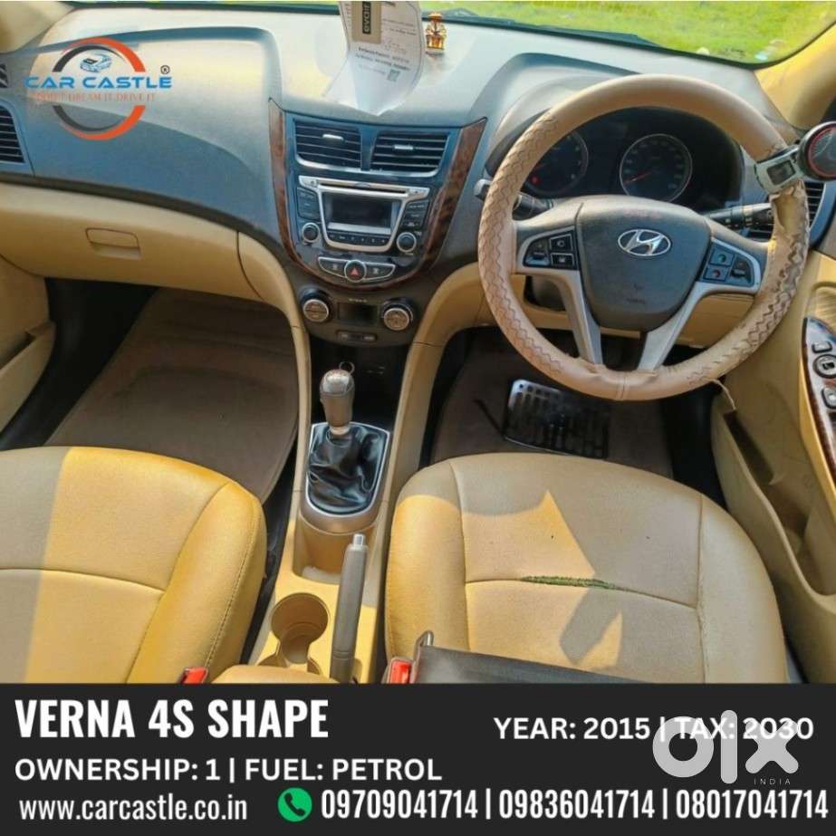 Hyundai Verna Fluidic 1.6 Crdi Sx, 2015, Petrol