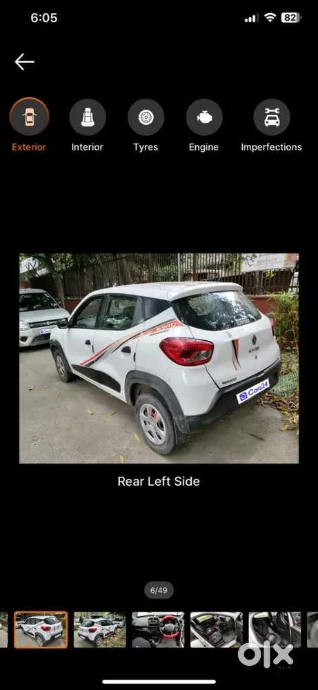 Kwid 800cc White