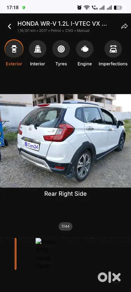Honda Wr-v 2017 Petrol