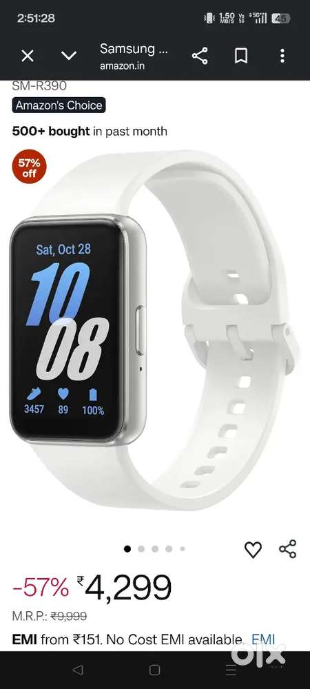 Samsung Galaxy Pro Smart Band | Purchased in June | Excellent Conditio