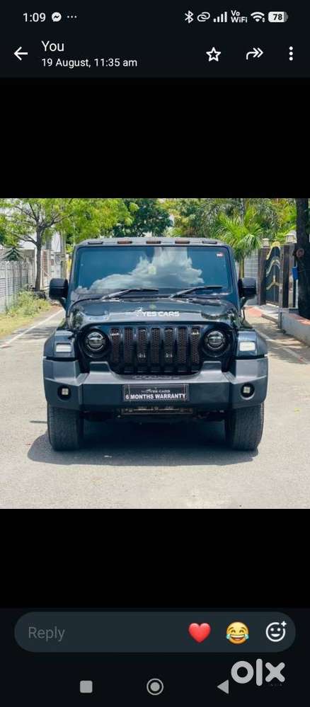 Mahindra Thar Lx 4-str Hard Top At, 2023, Diesel