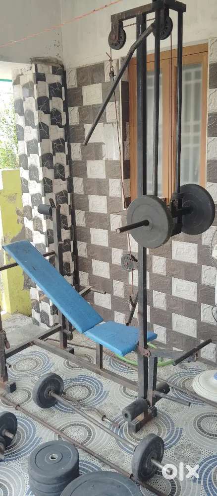 Gym Equipment Olx Gym Weight Plates Dumbbells Used Gym Dumbbell