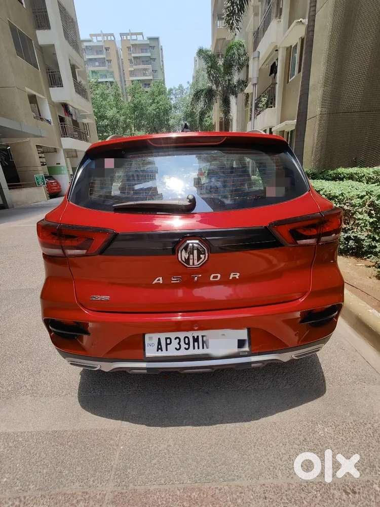 2022 Mg Astor Manual Sharp (top End) Spiced Orange Available For Sale