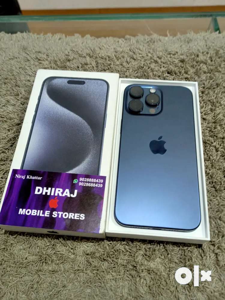 IPhone 15 Pro Max 256gb Indian Replaced Phone New Box Pack Best Price ...