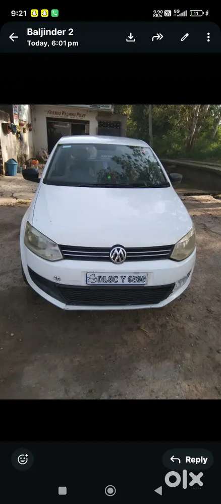 Volkswagen Polo 2011 Diesel 99000 Km Driven