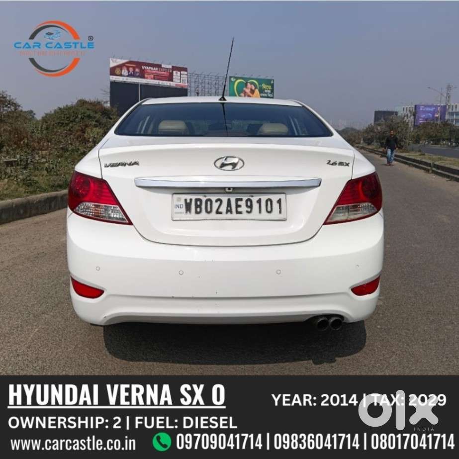 Hyundai Verna Sx Option, 2014, Diesel