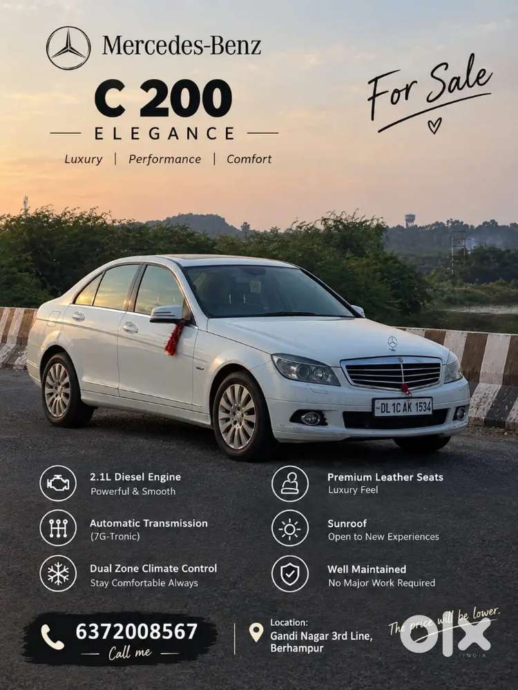 Mercedes-benz C Class 2011 ... 2032 Passing