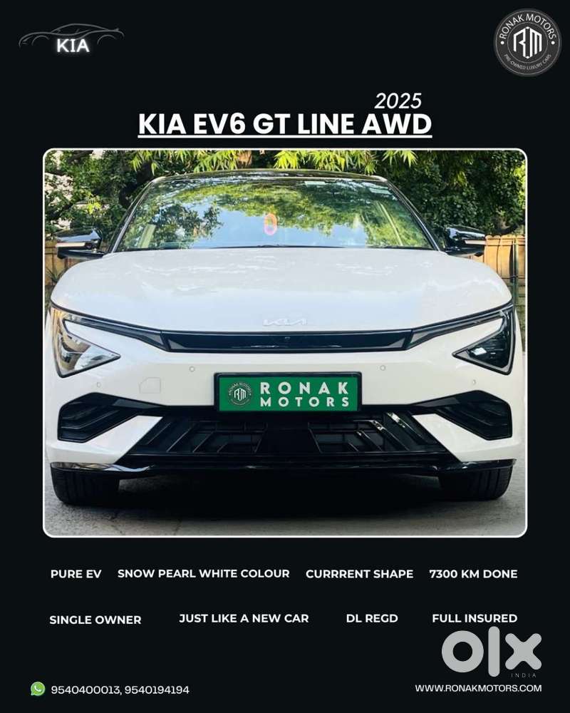 Kia Ev6 Gt Line Awd, 2025, Electric