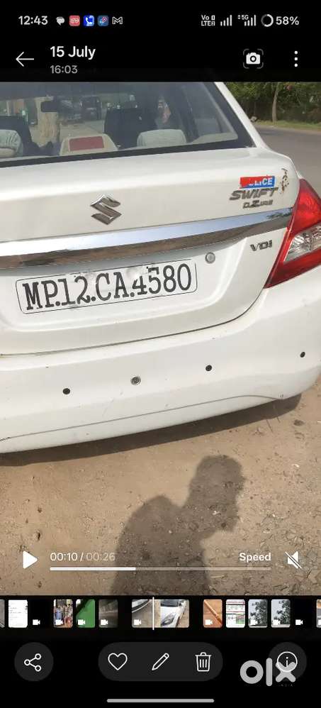 Sedan Car Swift Dezire