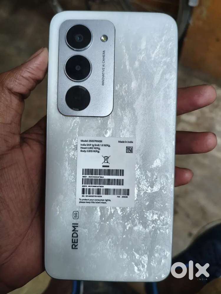 Redmi 15 5g only 5 days purchase