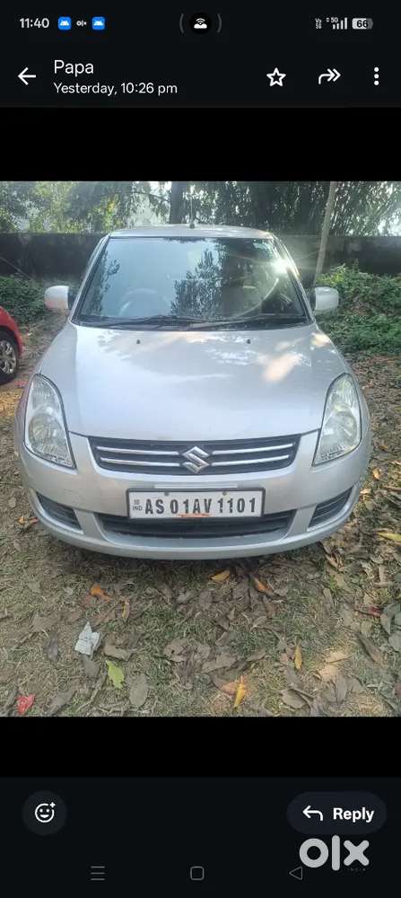 Maruti Suzuki Dzire 2012 Diesel 29000 Km Driven
