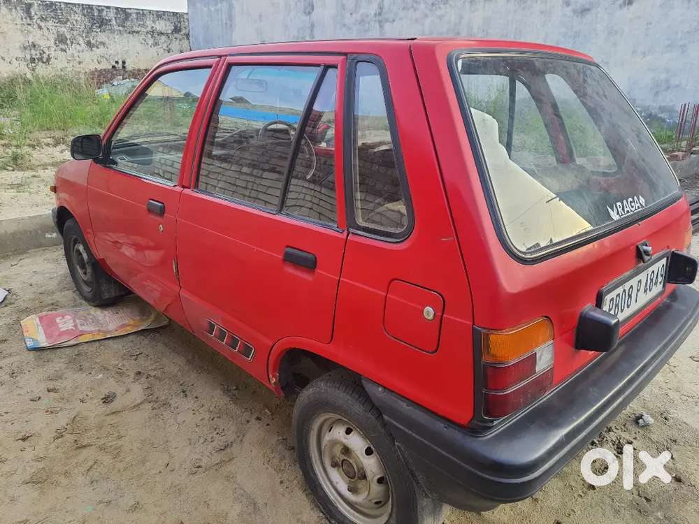 Maruti Car 800cc Red Very Good Condition  New Tyre 4 Passing 2029 Tuk