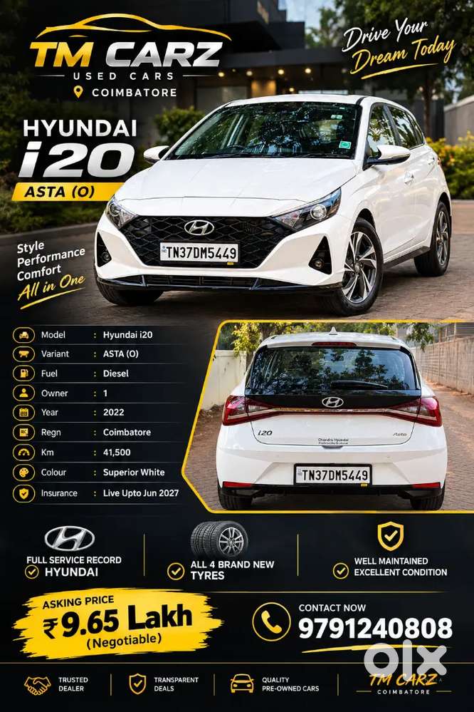 Hyundai New I20 Asta 2022