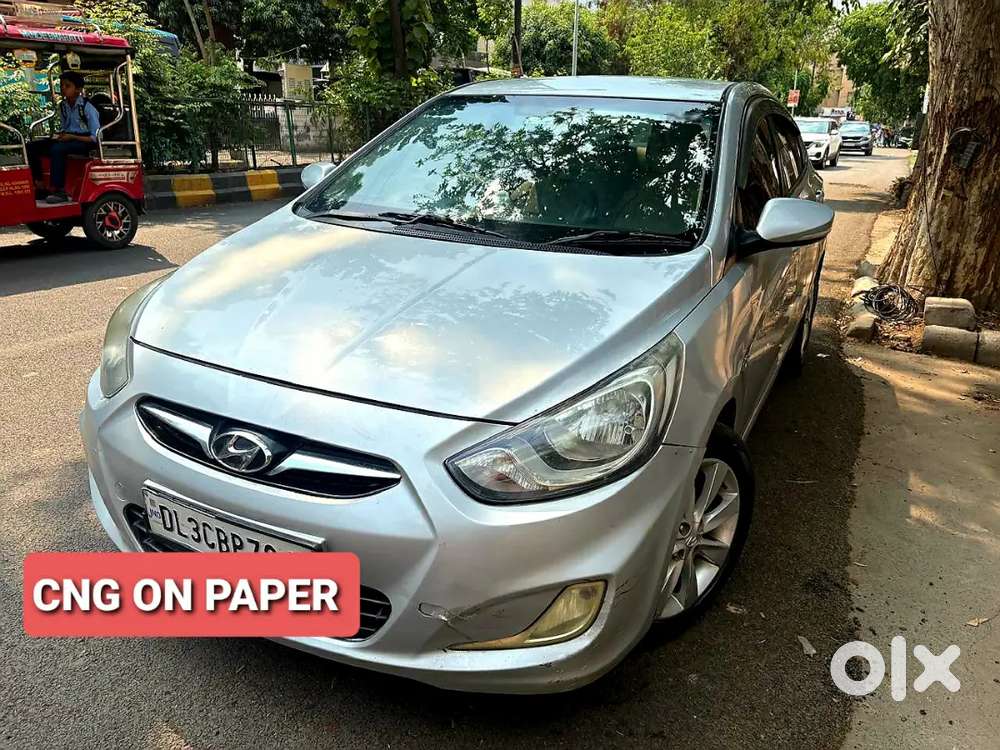 Hyundai Fluidic Verna 2012 Cng & Hybrids Well Maintained Full Insured