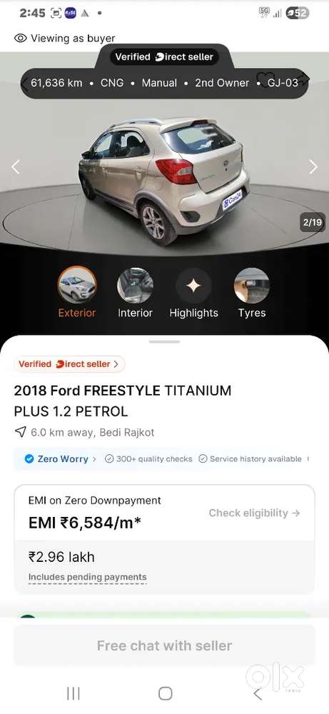 Manufectur 2018 On Road 2020