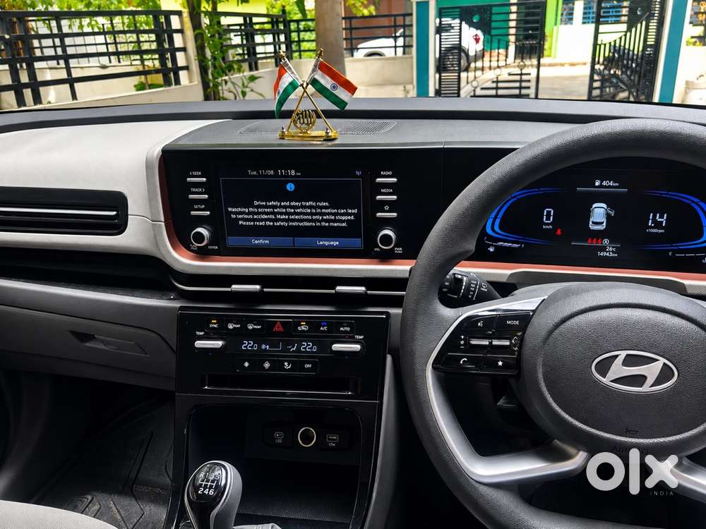 Hyundai Creta Petrol White In Excellent Condition - Less Driven