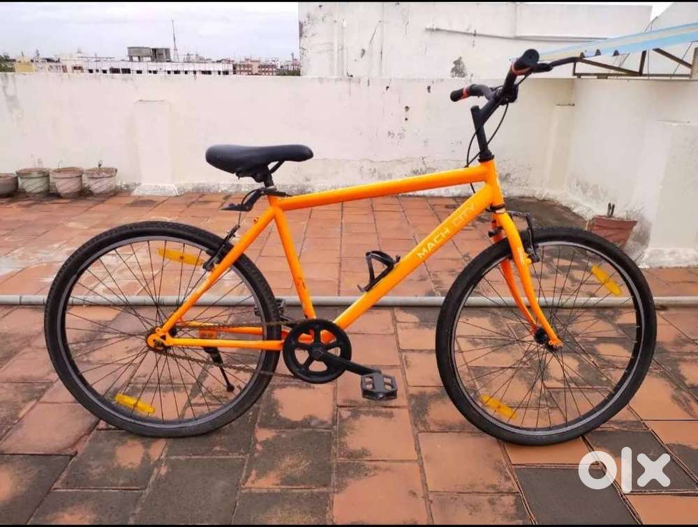 Mach City Cycle Orange Colour HOT Gear Cycle Mach City Ibike
