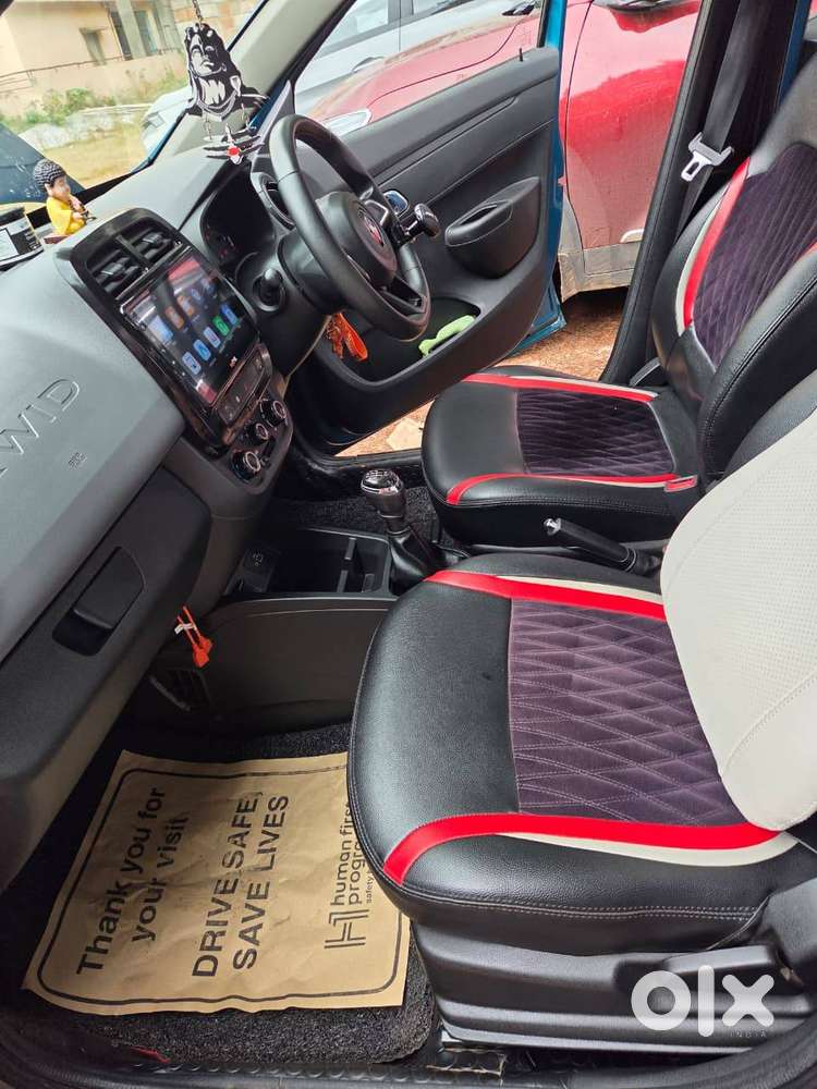 Renault Kwid Zanskar Blue  Fully Loaded  Recently Serviced