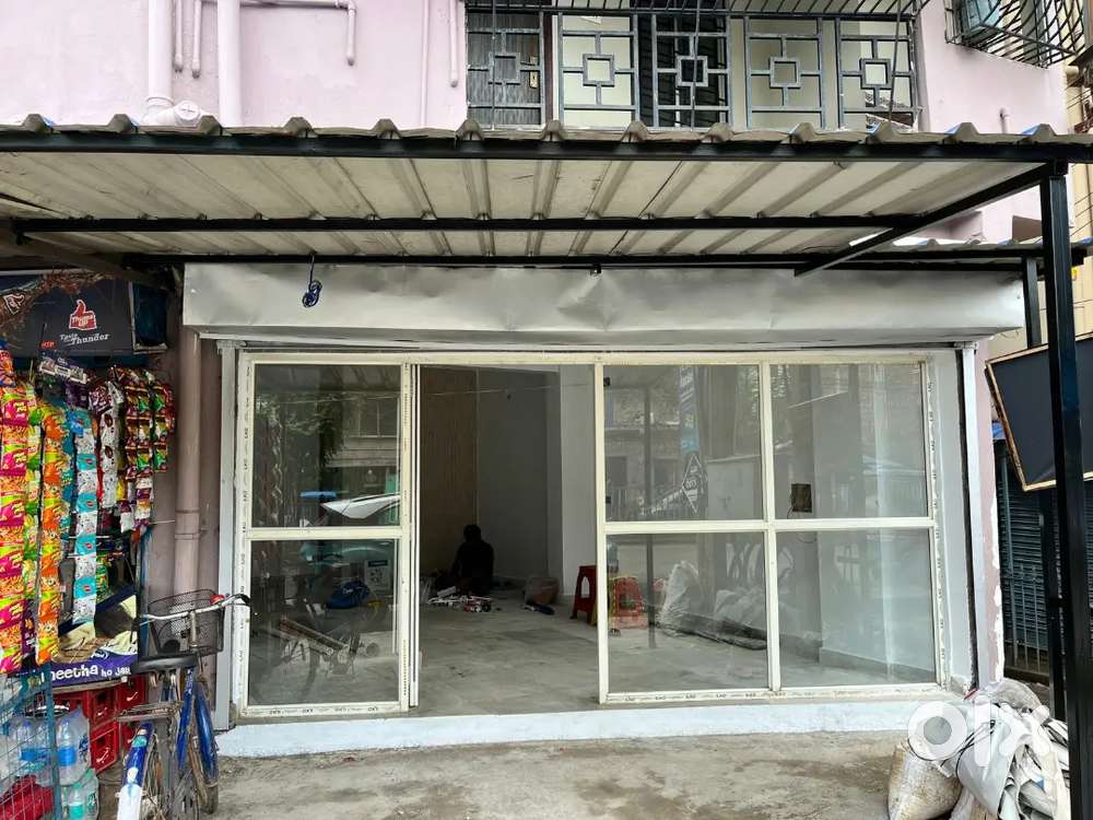Unfurnished shop for rent at Rajarhat kaliperk on road property