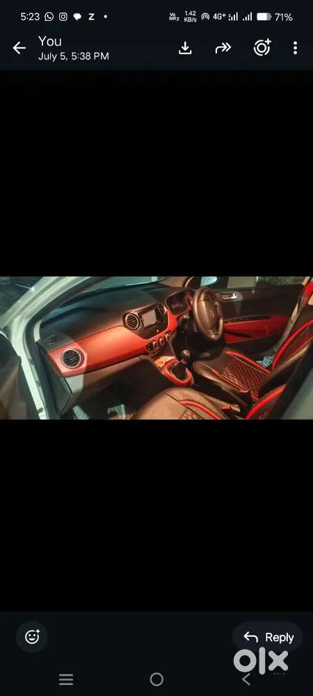 Grand I10 Petro Special Edition Less Km Driven