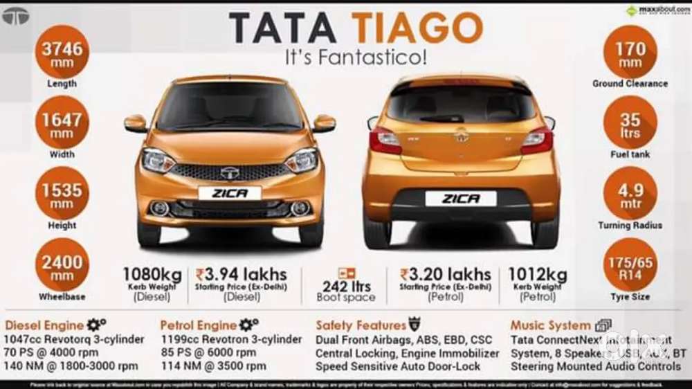 Tata Tiago 1.2 Revotron 2016