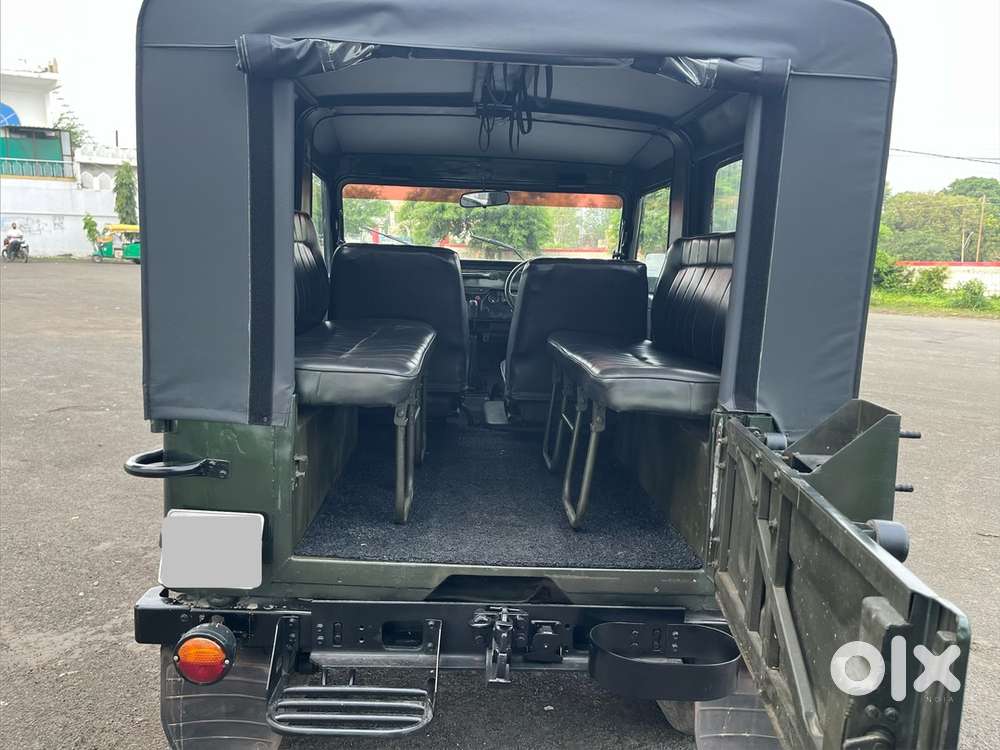 Excellent Mahindra Mm550 4x4 Army Jeep, 2000, Power Steering
