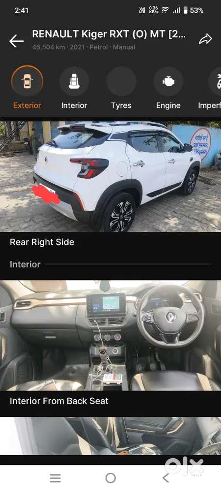 Renault Kiger 2022 Petrol 45000 Km Driven