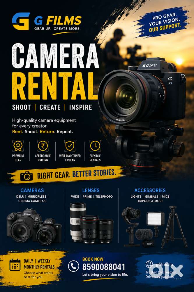 cameras for rent
