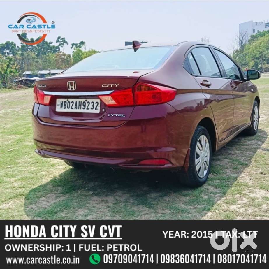 Honda City Sv Cvt, 2015, Petrol
