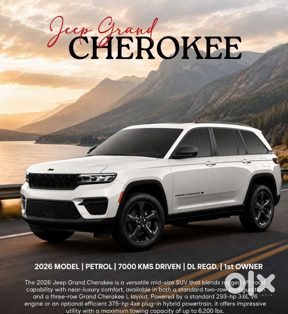 Jeep Grand Cherokee Limited (o) 4x4 At, 2026, Petrol