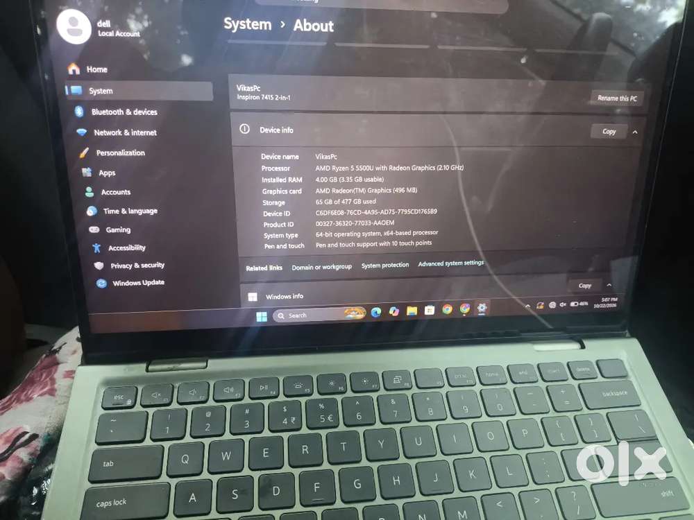 Inspiron 7415 2 in 1