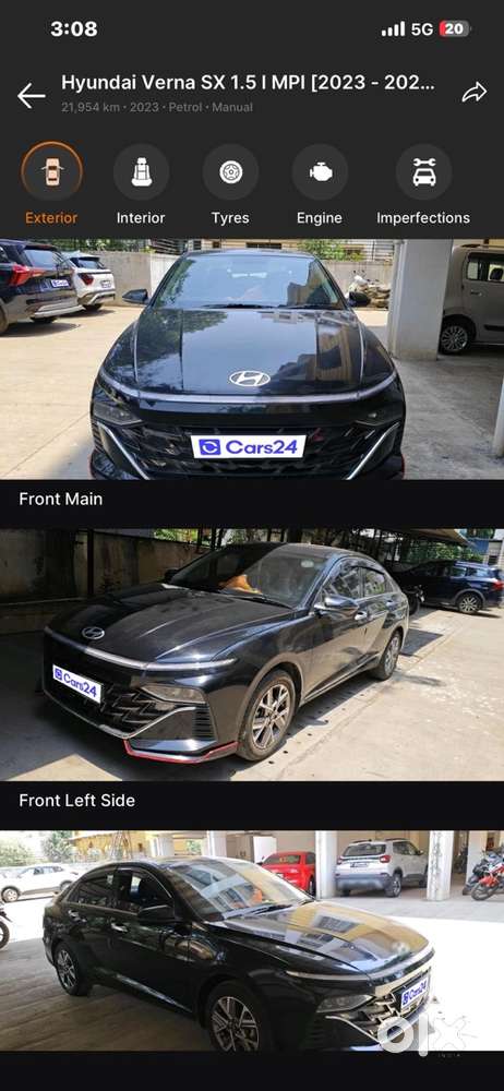 Hyundai Verna Petrol 2023