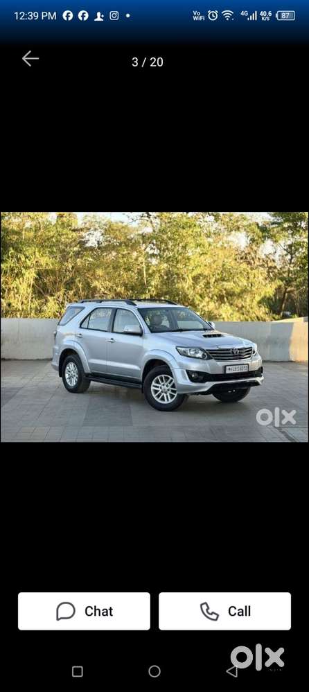 Toyota Fortuner 2011-2016 4x4 At, 2016, Diesel