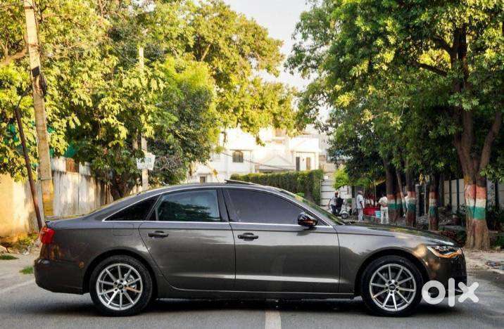 Audi A6 2.0 Tdi Top Model 2013 Grey Colour With Sunroof Diesel Variant