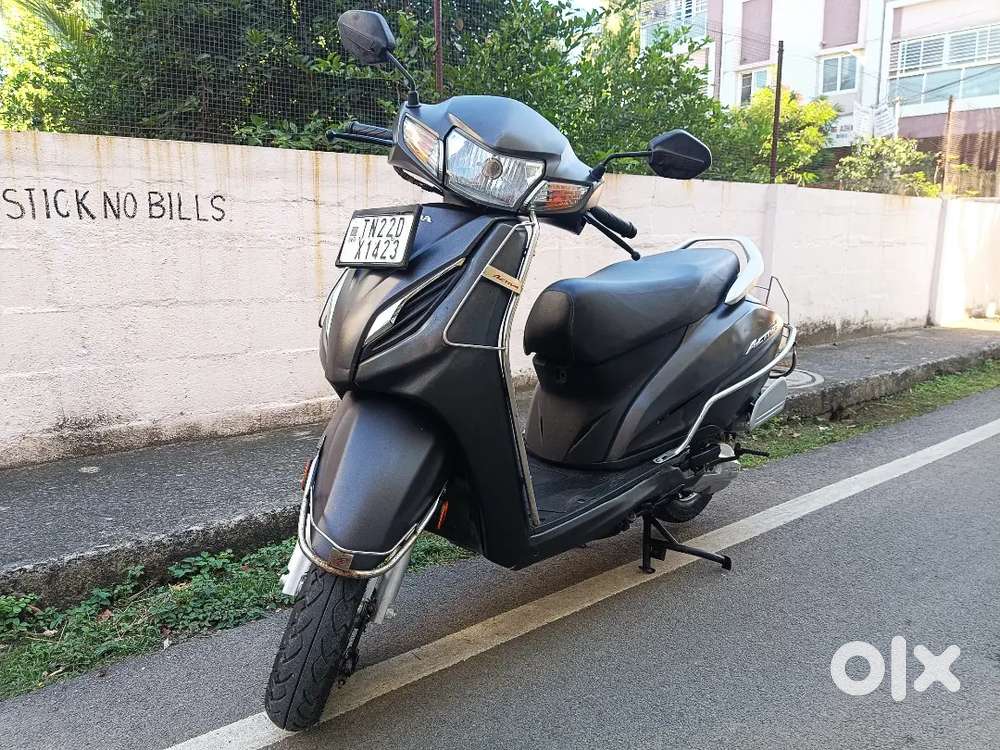 Black Colour Honda Activa 6g Buy On Emi Mileage Activa 6g Bs4