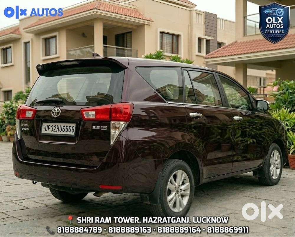 Toyota Innova Crysta 2.4 G Plus Mt 7 Str, 2017, Diesel