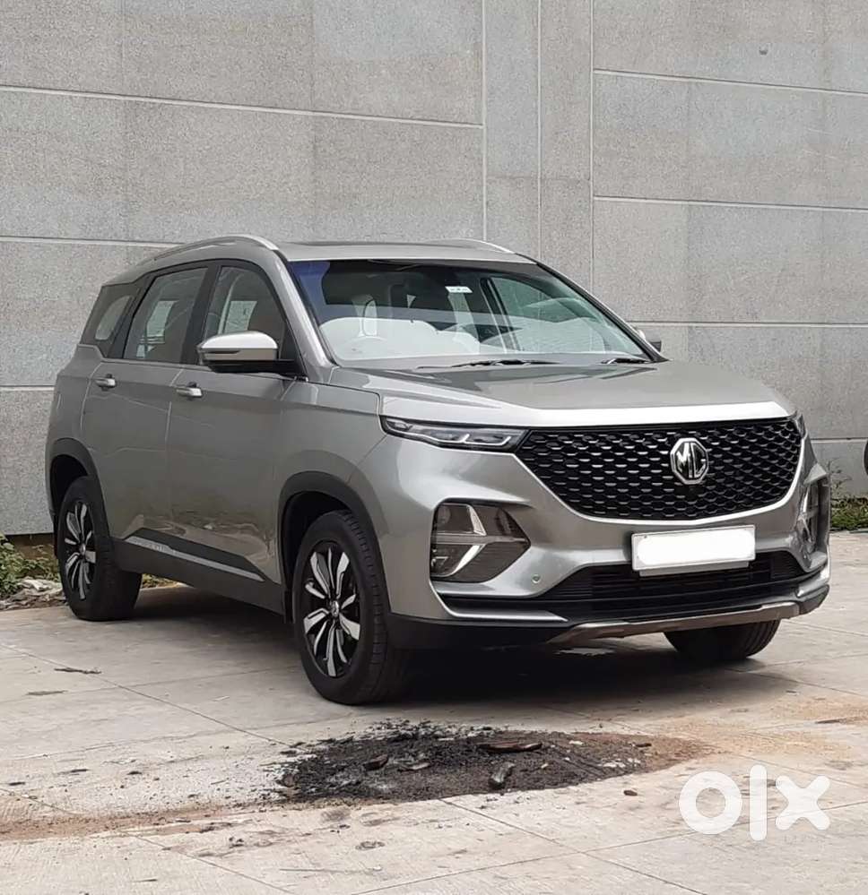 Mg Hector Plus 2021 Petrol Well Maintained Showroom Track