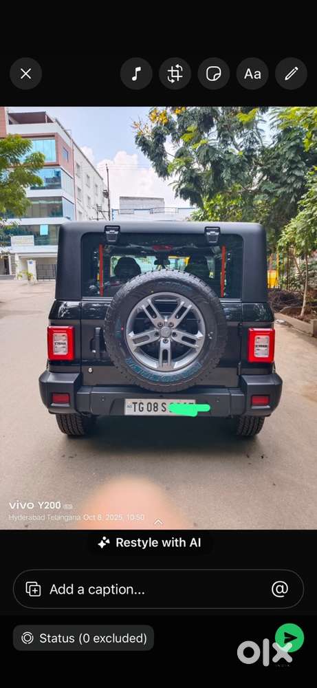 Mahindra Thar Diesel Manual 2025