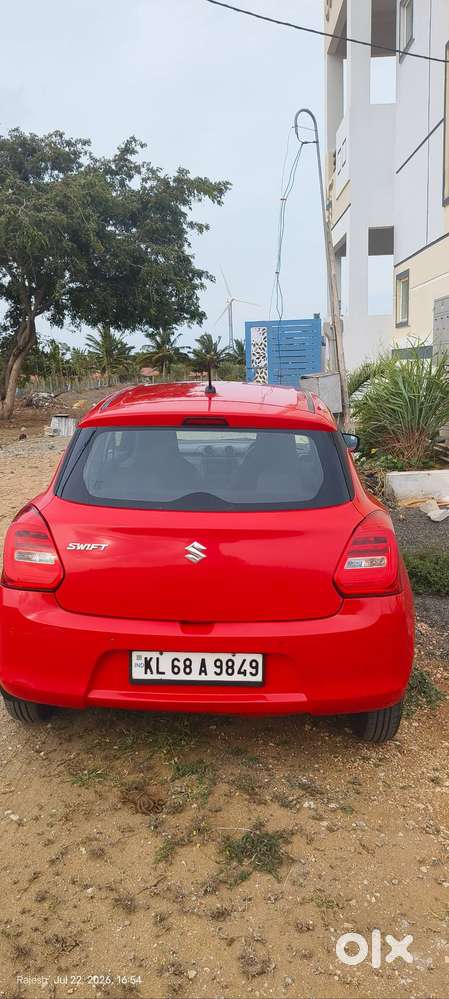 2021 Maruti Swift Lxi  Company Service History  Kl Registration