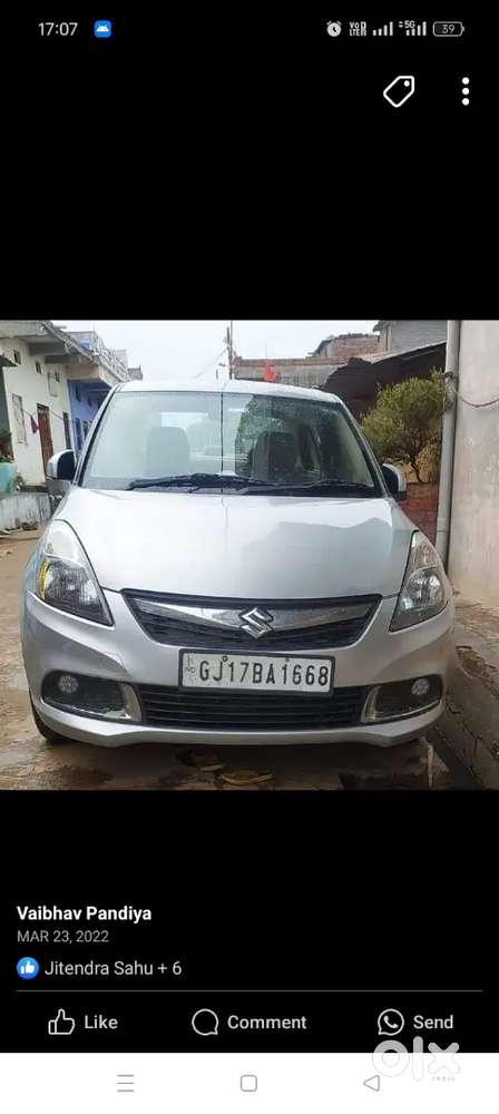 Maruti Suzuki Dzire Diesel 2016 Bima 2027