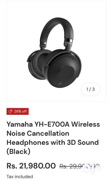 Yamaha headphone market price 29900 TVs Video Audio 1759128231