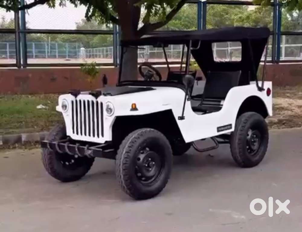 Ev Jeep From Green Masters Company Made In India 4 Seater