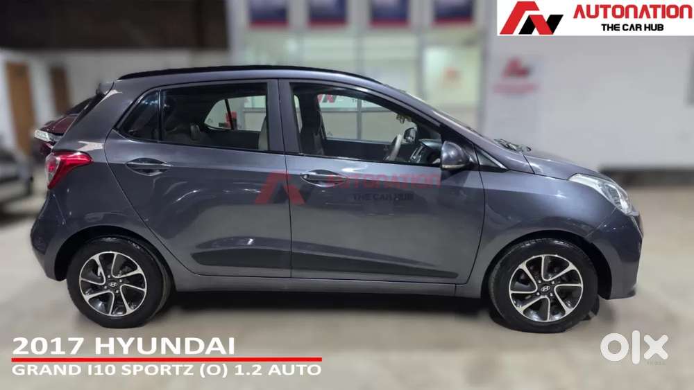 Hyundai Grand I10 1.2 Kappa Sportz Option At, 2017, Petrol