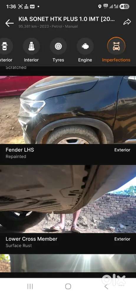 Kia Sonet 2023 Petrol 105000 Km Driven