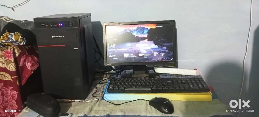 i5 4th Gen PC | 8GB RAM | 256GB SSD | Graphics | Zebronics Cabinet | 1